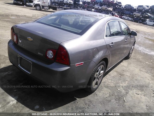 1G1ZC5E02AF228870 - 2010 CHEVROLET MALIBU 1LT ყავისფერი ფოტო 4