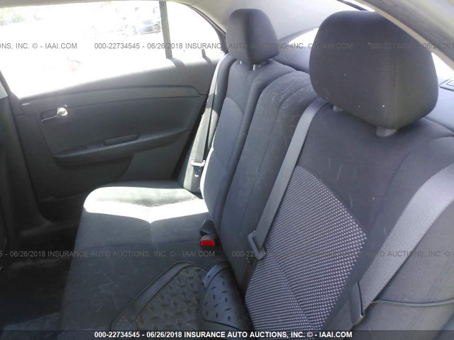 1G1ZC5E02AF228870 - 2010 CHEVROLET MALIBU 1LT ყავისფერი ფოტო 8