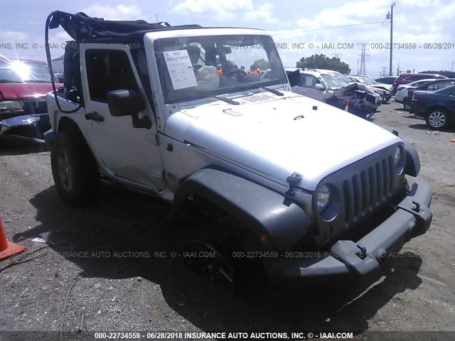 1J4AA2D14AL125674 - 2010 JEEP WRANGLER SPORT 灰色 照片 1