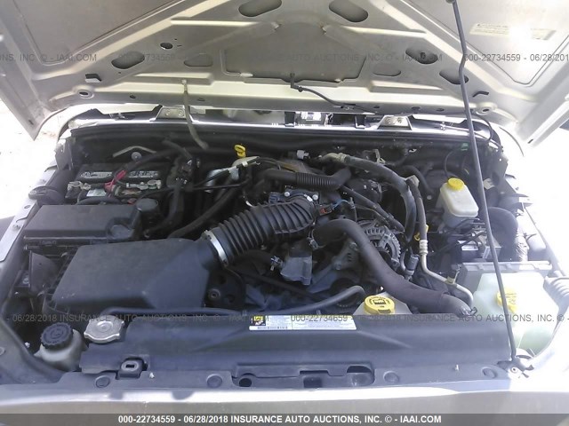 1J4AA2D14AL125674 - 2010 JEEP WRANGLER SPORT 灰色 照片 10