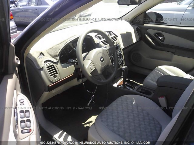1G1ZT54844F150958 - 2004 CHEVROLET MALIBU LS Dark Blue photo 5