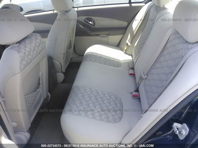 1G1ZT54844F150958 - 2004 CHEVROLET MALIBU LS Dark Blue photo 8