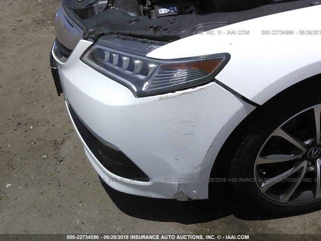 19UUB2F31FA019928 - 2015 ACURA TLX WHITE photo 6