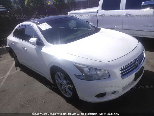 1N4AA5AP1CC802107 - 2012 NISSAN MAXIMA S/SV 白色 照片 1