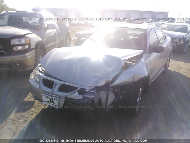 1G2NF52E54M590094 - 2004 PONTIAC GRAND AM SE1 SILVER photo 2