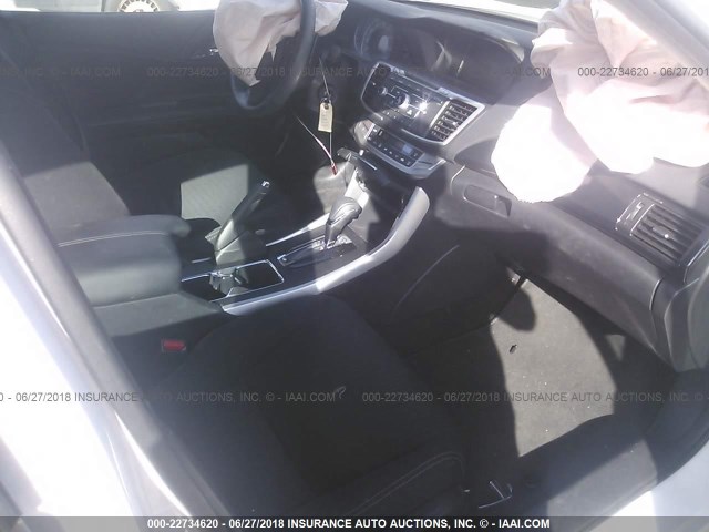 1HGCR2F57EA263283 - 2014 HONDA ACCORD SPORT WHITE photo 5