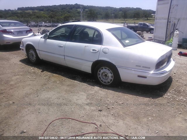 1G4CW52K7W4643353 - 1998 BUICK PARK AVENUE  WHITE photo 3