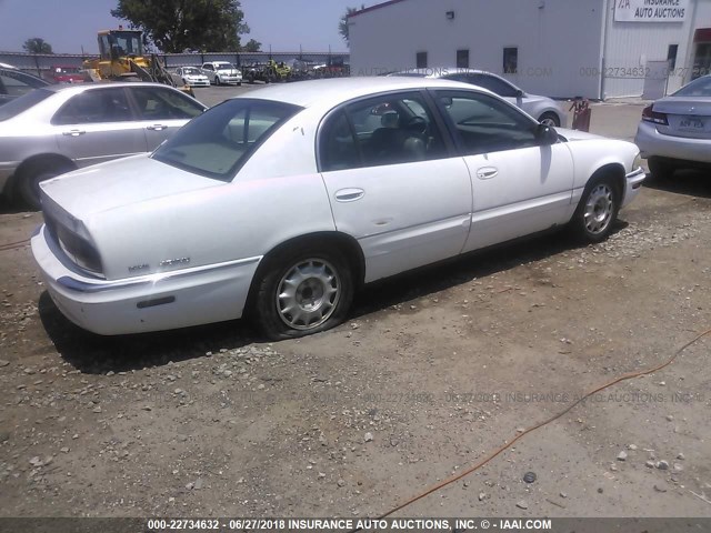 1G4CW52K7W4643353 - 1998 BUICK PARK AVENUE  WHITE photo 4