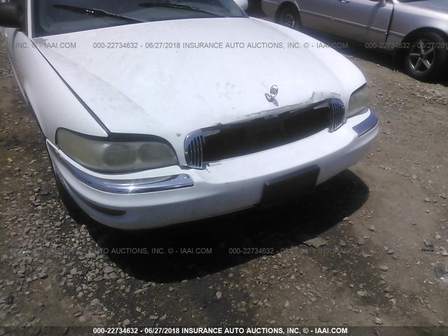 1G4CW52K7W4643353 - 1998 BUICK PARK AVENUE  WHITE photo 6