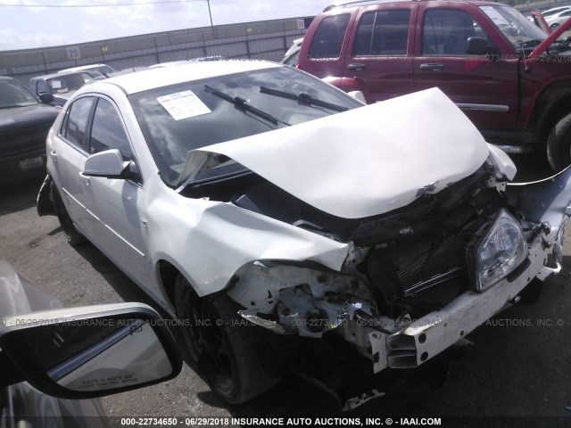 1G1ZH57B48F214348 - 2008 CHEVROLET MALIBU 1LT 白色 照片 1
