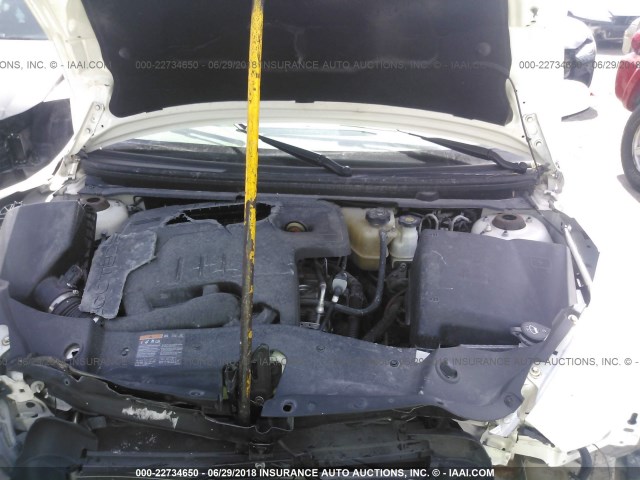 1G1ZH57B48F214348 - 2008 CHEVROLET MALIBU 1LT 白色 照片 10