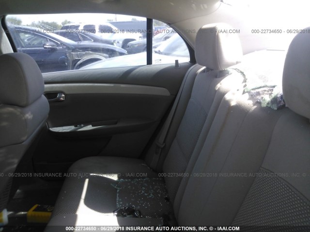 1G1ZH57B48F214348 - 2008 CHEVROLET MALIBU 1LT 白色 照片 8