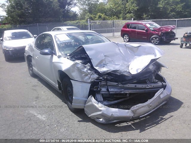 2G1WW12E459334397 - 2005 CHEVROLET MONTE CARLO LS 银色 照片 6