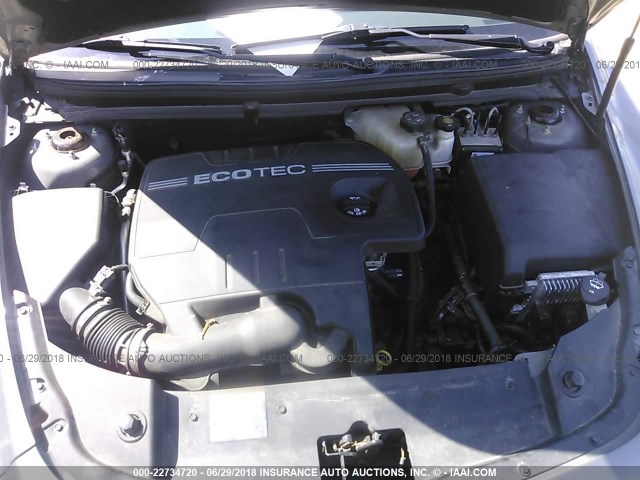 1G1ZH57B184299435 - 2008 CHEVROLET MALIBU 1LT 灰色 照片 10