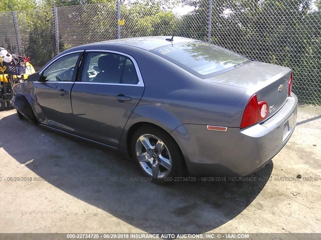 1G1ZH57B184299435 - 2008 CHEVROLET MALIBU 1LT 灰色 照片 3