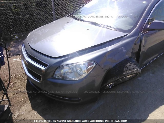 1G1ZH57B184299435 - 2008 CHEVROLET MALIBU 1LT 灰色 照片 6