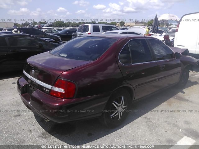 1N4DL01D91C233357 - 2001 NISSAN ALTIMA XE/GXE/SE RED photo 4