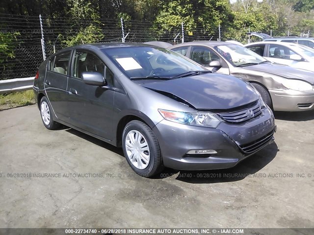 JHMZE2H39BS003133 - 2011 HONDA INSIGHT GRAY photo 1