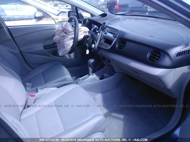 JHMZE2H39BS003133 - 2011 HONDA INSIGHT GRAY photo 5