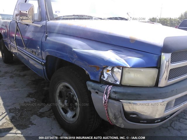 3B7KC23W6VM566874 - 1997 DODGE RAM 2500 BLUE photo 6