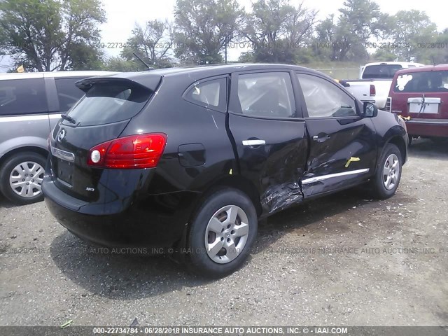 JN8AS5MV5BW263624 - 2011 NISSAN ROGUE S/SV/KROM BLACK photo 4