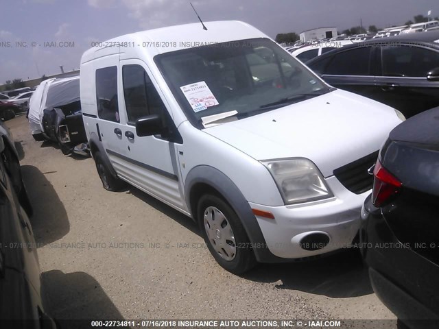 NM0LS6BN3DT163052 - 2013 FORD TRANSIT CONNECT XLT WHITE photo 1