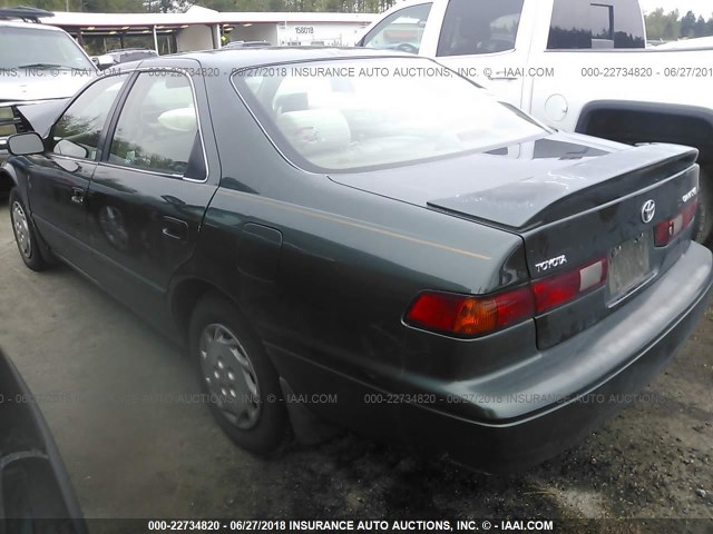 4T1BG22K6XU583641 - 1999 TOYOTA CAMRY CE/LE/XLE 绿色 照片 3