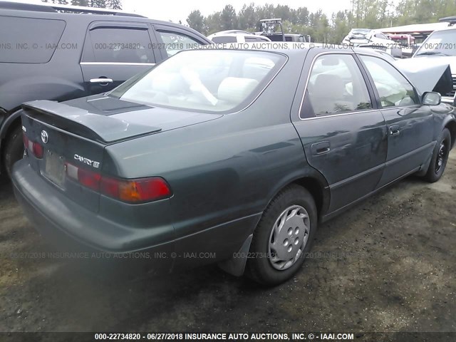4T1BG22K6XU583641 - 1999 TOYOTA CAMRY CE/LE/XLE 绿色 照片 4