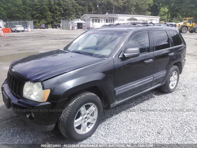 1J8GS48K25C500682 - 2005 JEEP GRAND CHEROKEE LAREDO/COLUMBIA/FREEDOM 黑色 照片 2