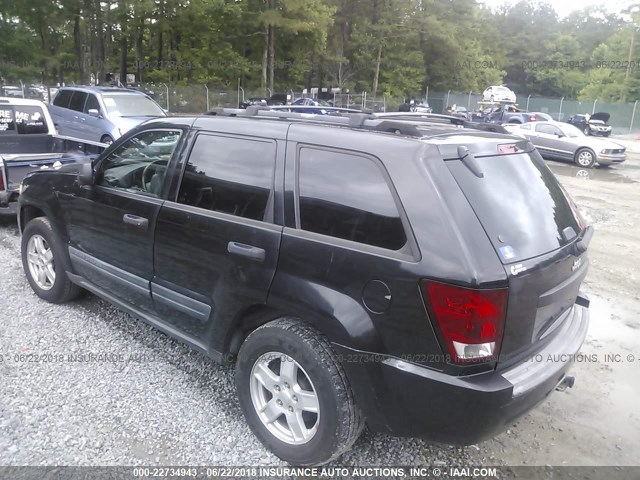 1J8GS48K25C500682 - 2005 JEEP GRAND CHEROKEE LAREDO/COLUMBIA/FREEDOM 黑色 照片 3