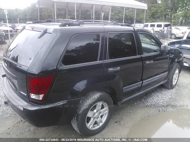 1J8GS48K25C500682 - 2005 JEEP GRAND CHEROKEE LAREDO/COLUMBIA/FREEDOM 黑色 照片 4
