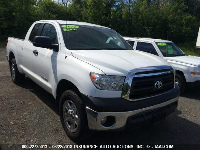 5TFUM5F10CX033210 - 2012 TOYOTA TUNDRA WHITE photo 1