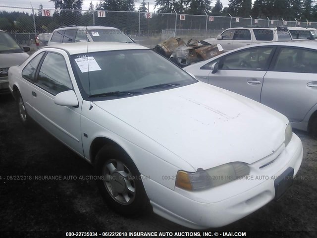 1FALP62W8SH179010 - 1995 FORD THUNDERBIRD LX WHITE photo 1