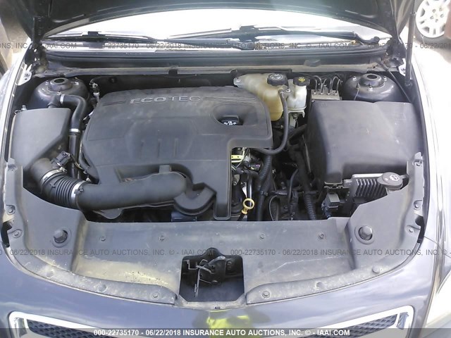 1G1ZB5E13BF199957 - 2011 CHEVROLET MALIBU LS 灰色 照片 10
