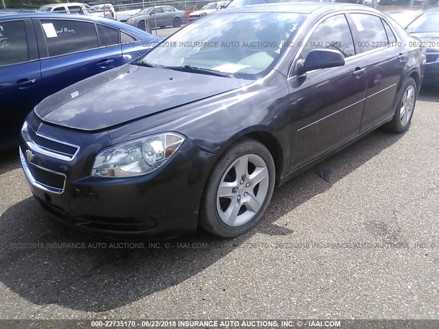 1G1ZB5E13BF199957 - 2011 CHEVROLET MALIBU LS 灰色 照片 2