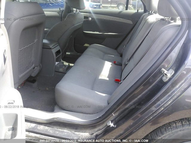 1G1ZB5E13BF199957 - 2011 CHEVROLET MALIBU LS 灰色 照片 8