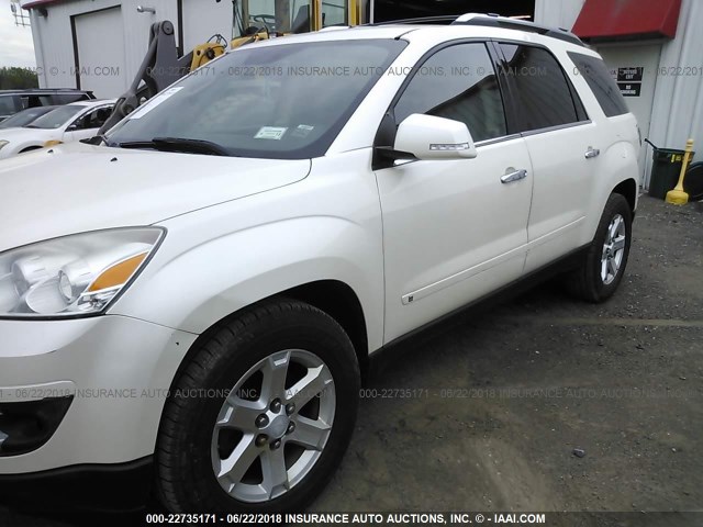 5GZEV23758J184285 - 2008 SATURN OUTLOOK XR თეთრი ფოტო 6