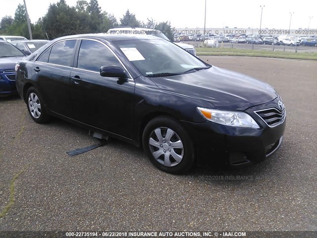 4T1BF3EK9BU177396 - 2011 TOYOTA CAMRY SE/LE/XLE BLACK photo 1