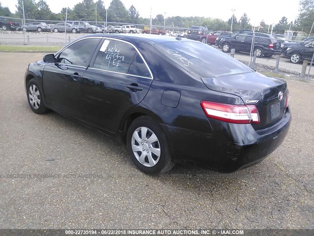 4T1BF3EK9BU177396 - 2011 TOYOTA CAMRY SE/LE/XLE BLACK photo 3