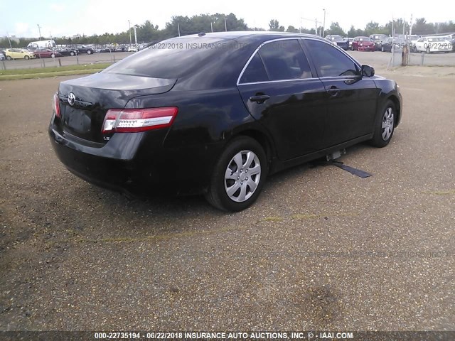 4T1BF3EK9BU177396 - 2011 TOYOTA CAMRY SE/LE/XLE BLACK photo 4
