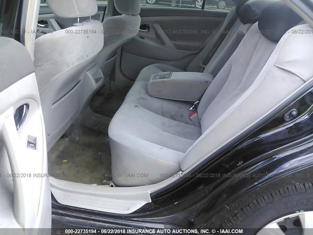 4T1BF3EK9BU177396 - 2011 TOYOTA CAMRY SE/LE/XLE BLACK photo 8