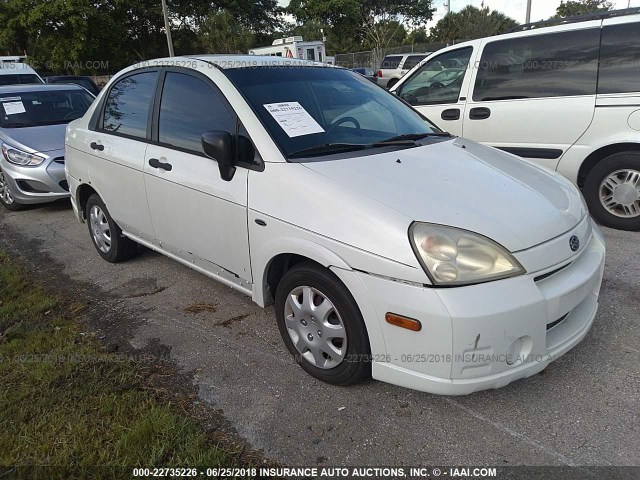 JS2RA41S335160379 - 2003 SUZUKI AERIO S/GS WHITE photo 1