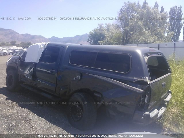 3TMMU52N69M008254 - 2009 TOYOTA TACOMA DOUBLE CAB LONG BED GRAY photo 3