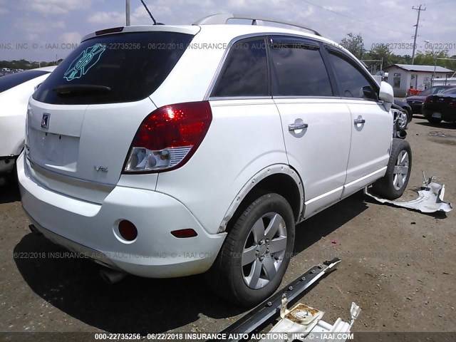 3GSCL53748S586897 - 2008 SATURN VUE XR WHITE photo 4