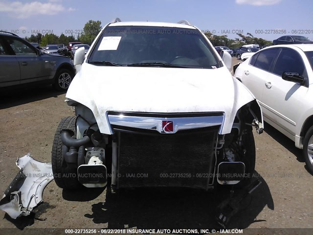 3GSCL53748S586897 - 2008 SATURN VUE XR WHITE photo 6