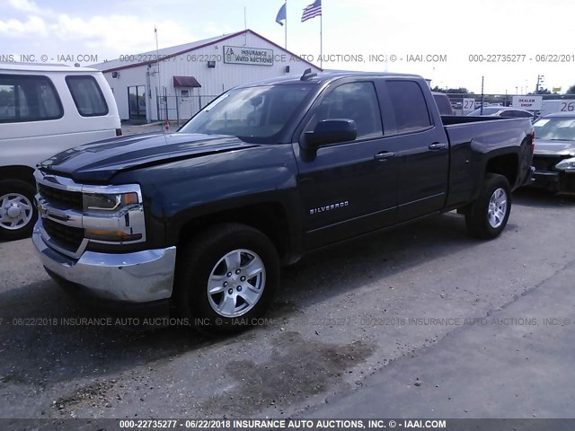 1GCRCRECXJZ153035 - 2018 CHEVROLET SILVERADO C1500 LT Grün Foto 2