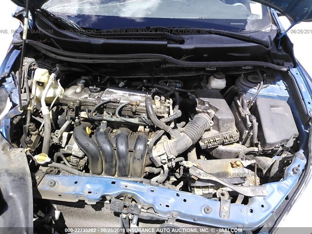 2T1KU40E69C077460 - 2009 TOYOTA COROLLA MATRIX  BLUE photo 10