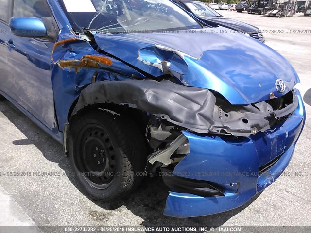 2T1KU40E69C077460 - 2009 TOYOTA COROLLA MATRIX  BLUE photo 6