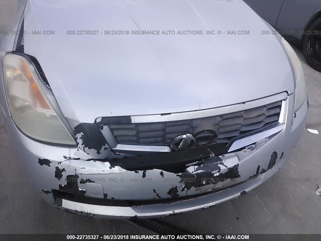 1N4AL24E68C239209 - 2008 NISSAN ALTIMA 2.5S SILVER photo 6