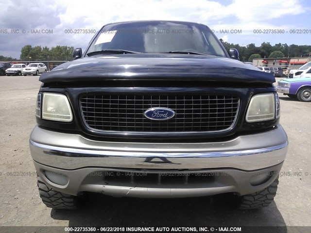 1FMFU18L92LA15161 - 2002 FORD EXPEDITION EDDIE BAUER BLACK photo 6